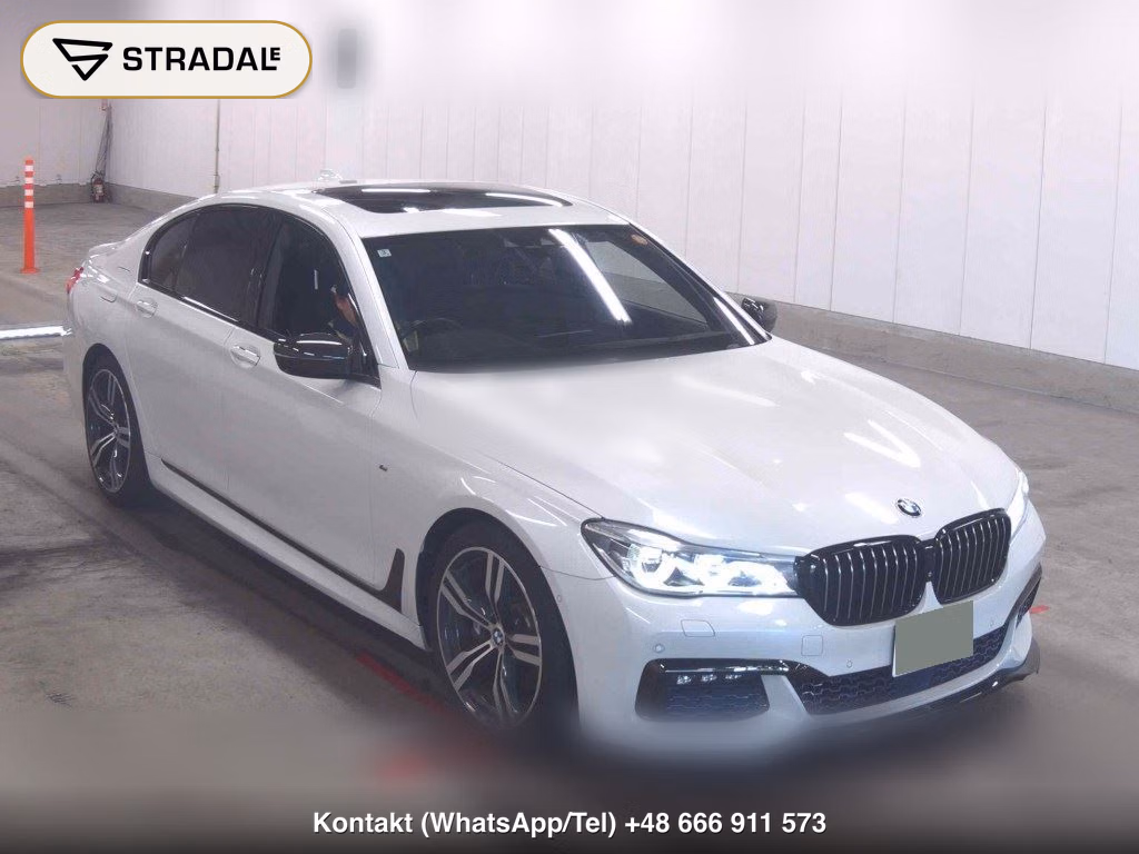 BMW 7 SERIES 740I M-SPORT 2016, aukcja z Japonii, zdjęcie 1
