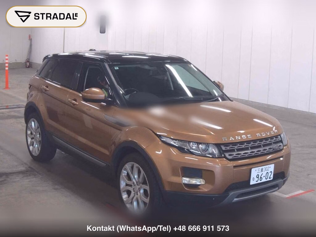 LAND ROVER RANGE ROVER EVOQUE 4WD PURE 2014, aukcja z Japonii, zdjęcie 1
