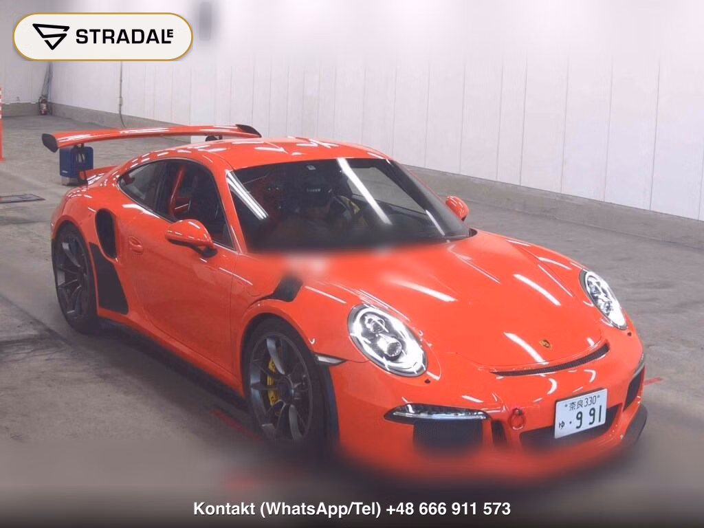 PORSCHE 911 CP 911 GT3 RS SPORT CHRONO PACKAGE 2016, aukcja z Japonii, zdjęcie 1