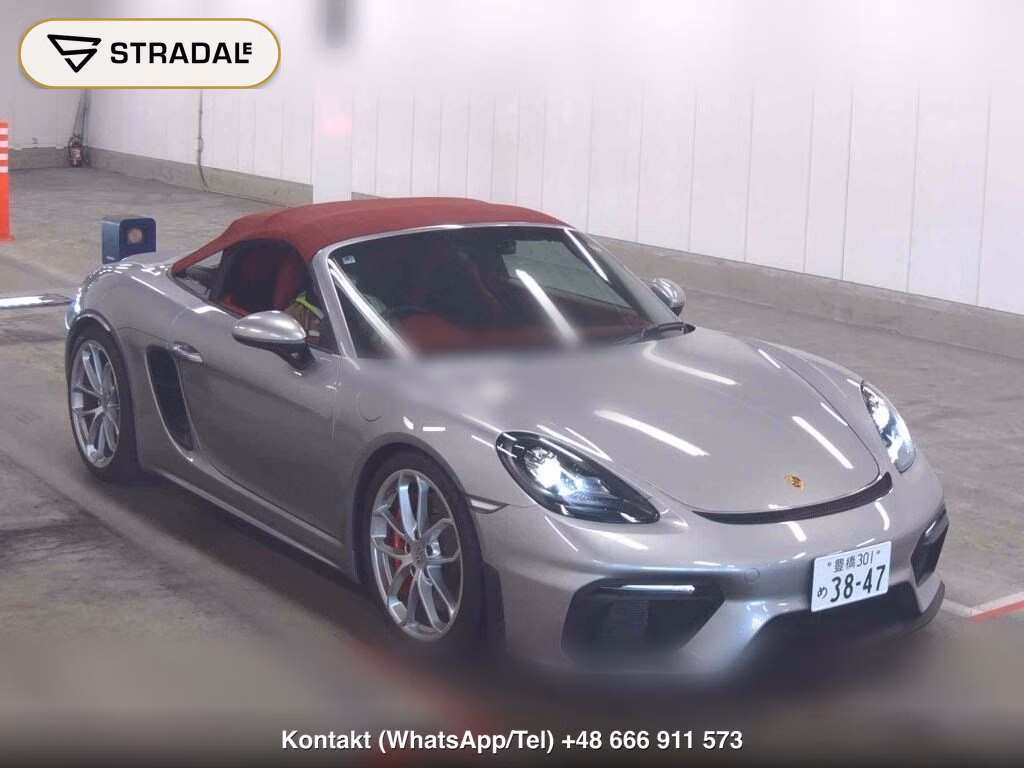 PORSCHE 718 SPYDER 718 SPYDER 2020, aukcja z Japonii, zdjęcie 1