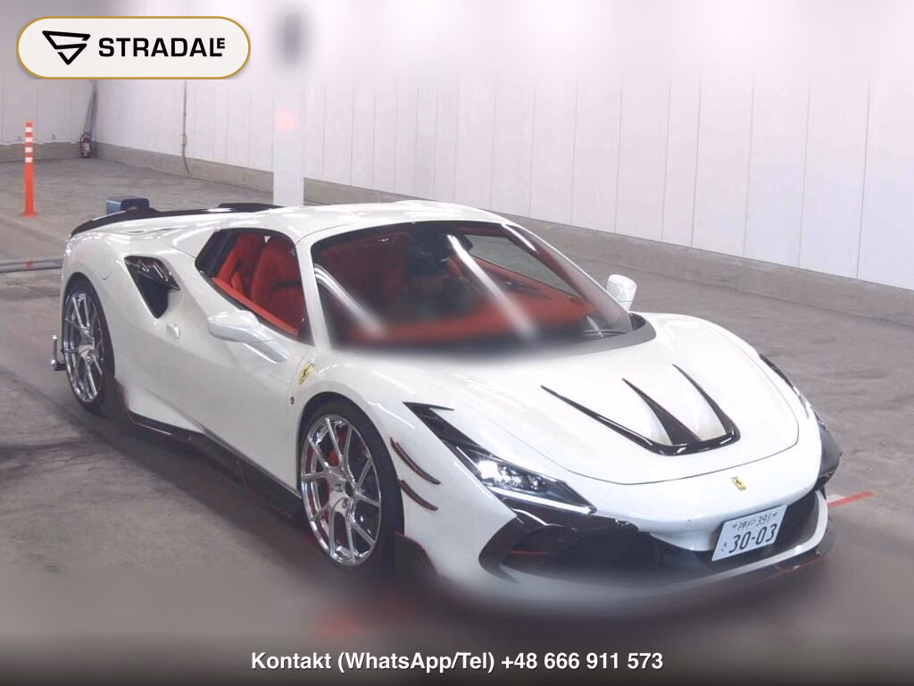 FERRARI F8 SPIDER BASE GRADE 2021, aukcja z Japonii, zdjęcie 1