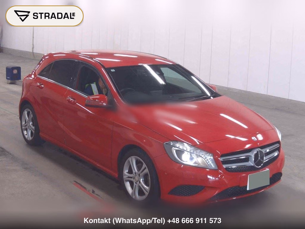 MERCEDES BENZ A-CLASS A180 2015, aukcja z Japonii, zdjęcie 1