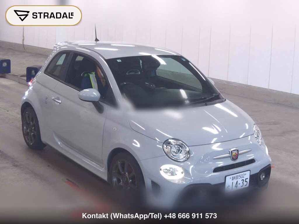 ABARTH 595 BASE GRADE 2017, aukcja z Japonii, zdjęcie 1