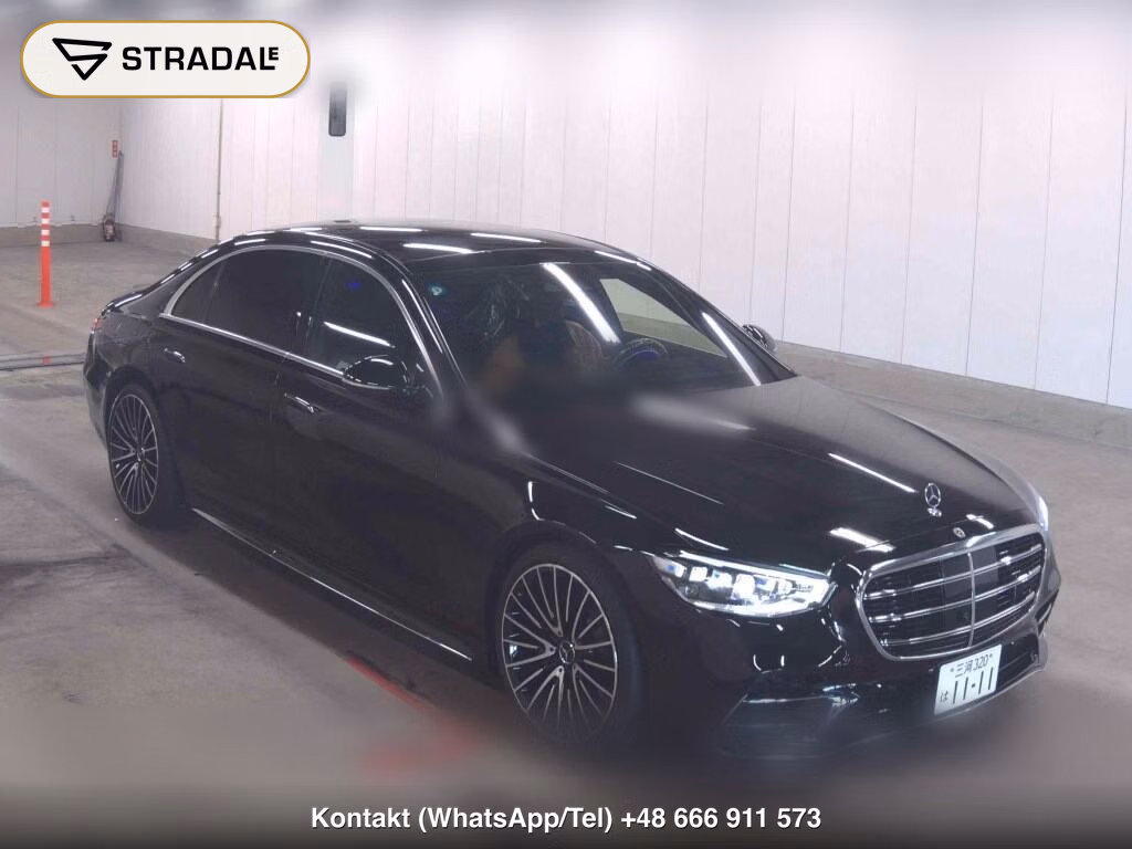 MERCEDES BENZ S-CLASS 4D 4WD S580 4MATIC LONG AMG LINE 2023, aukcja z Japonii, zdjęcie 1