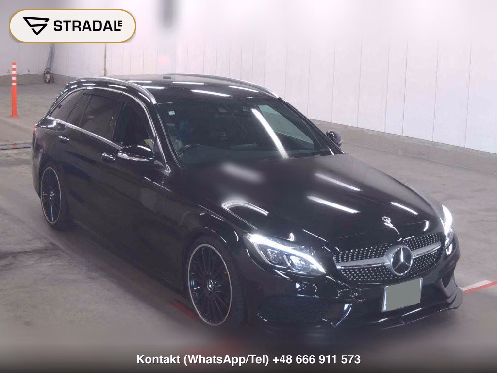 MERCEDES BENZ C-CLASS STATIONWAGON C180 STATIONWAGON SPORTS 2015, aukcja z Japonii, zdjęcie 1