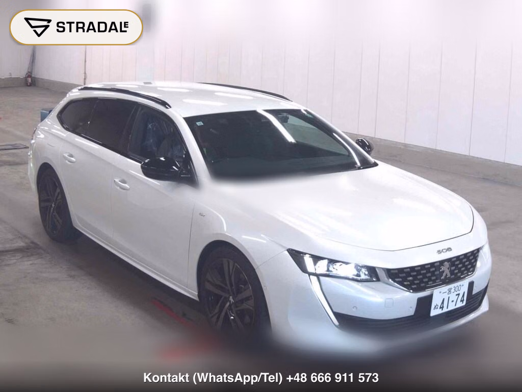 PEUGEOT 508 WG SW GT BLUE HDI PREMIUM LEATHER EDITION 2021, aukcja z Japonii, zdjęcie 1