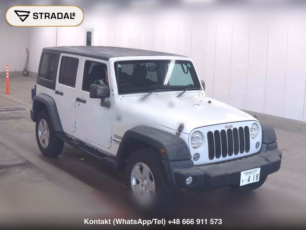 CHRYSLER JEEP JEEP WRANGLER UNLIMITED 4WD SPORT 2017, aukcja z Japonii, zdjęcie 1