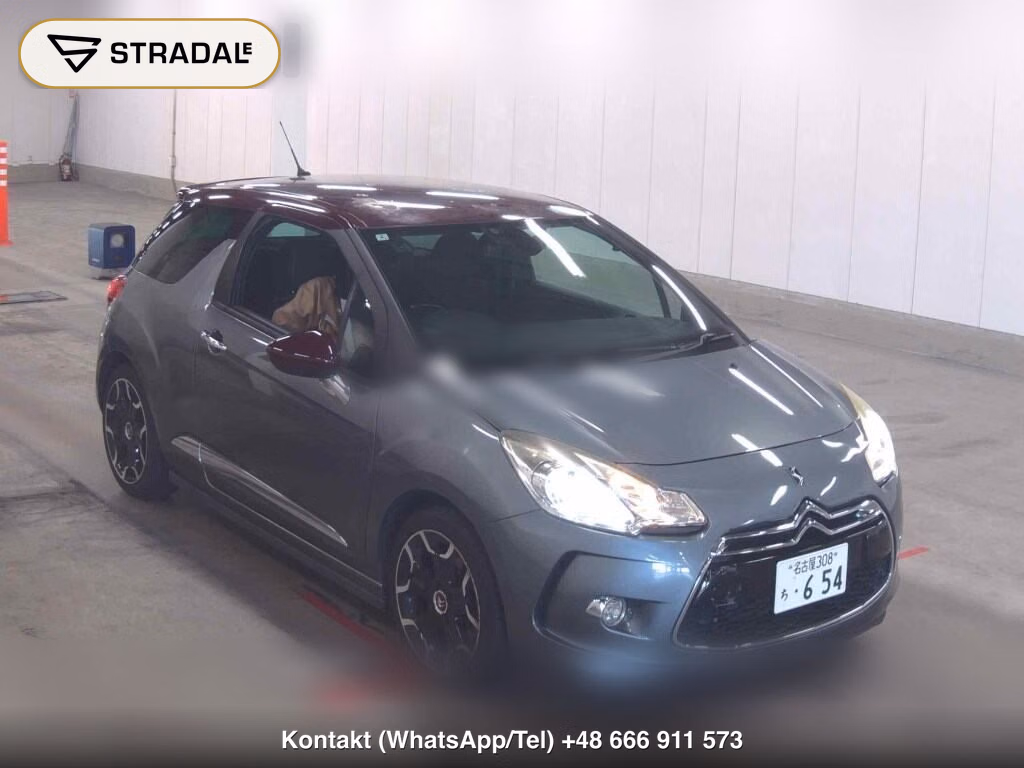 CITROEN DS3 SPORT CHIC 2012, aukcja z Japonii, zdjęcie 1