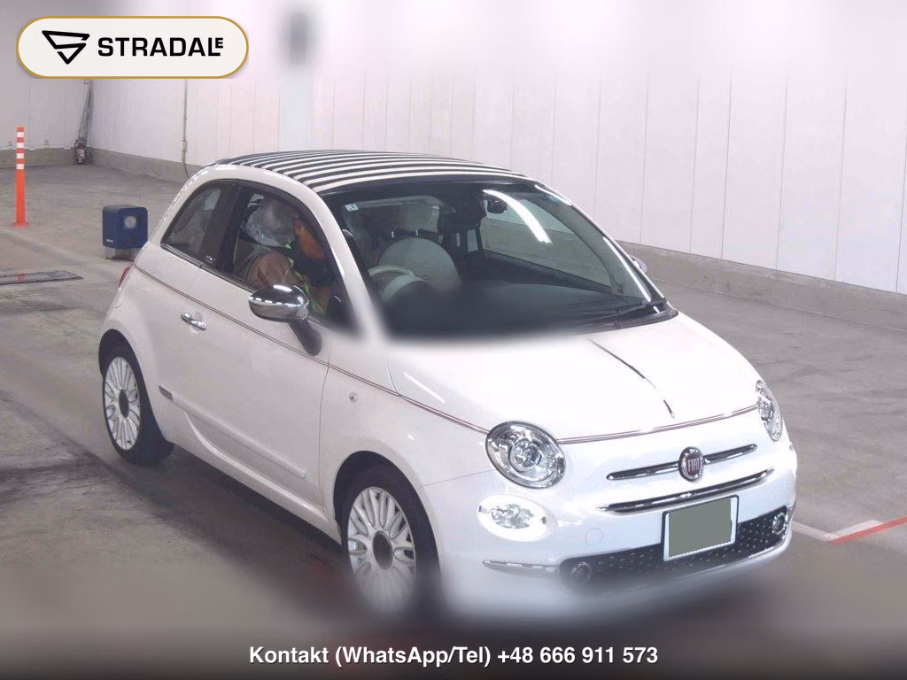 FIAT 500C DOLCEVITA 2021, aukcja z Japonii, zdjęcie 1