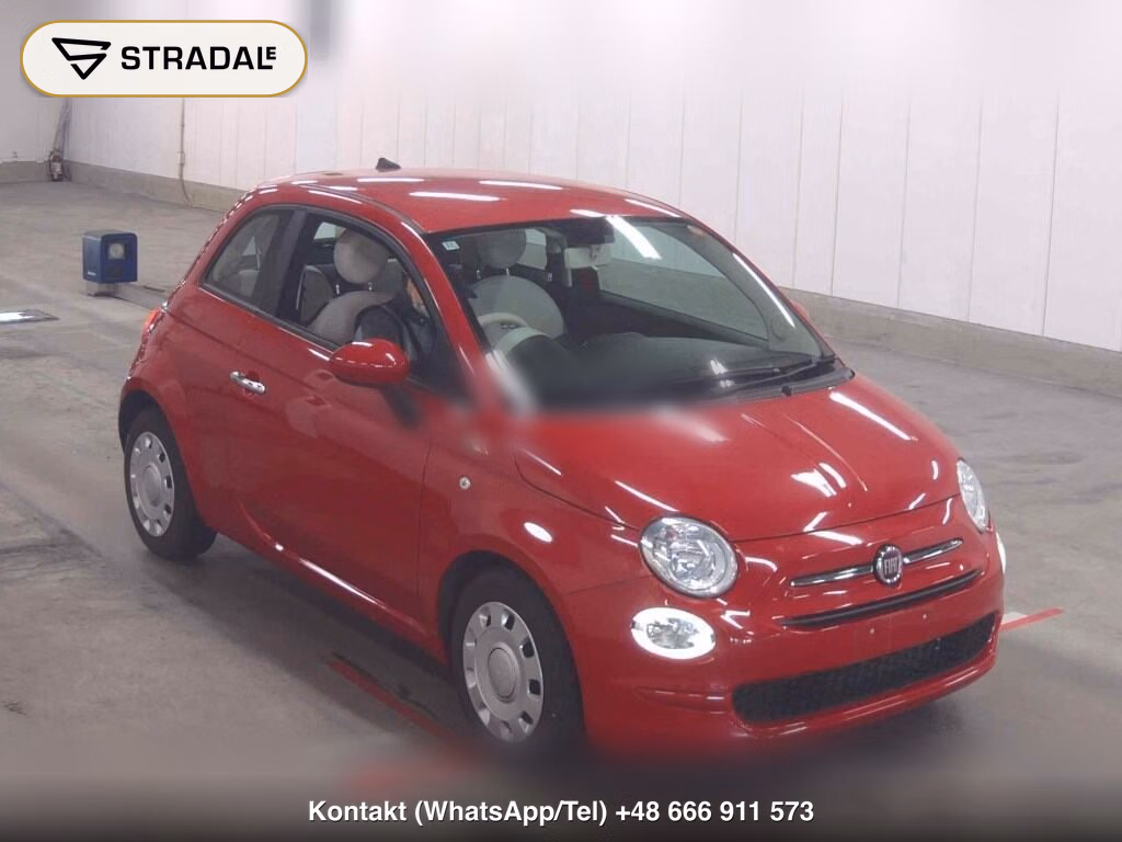 FIAT 500 1.2 8V POP 2020, aukcja z Japonii, zdjęcie 1