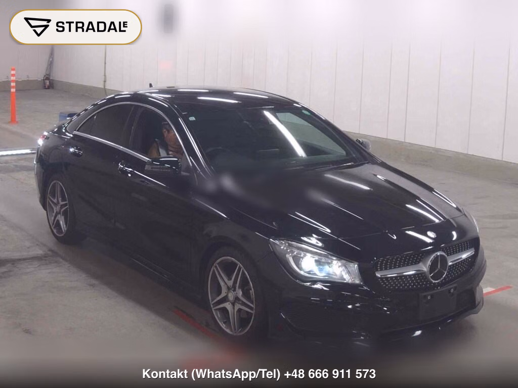 MERCEDES BENZ CLA-CLASS CLA180 AMG LINE 2016, aukcja z Japonii, zdjęcie 1