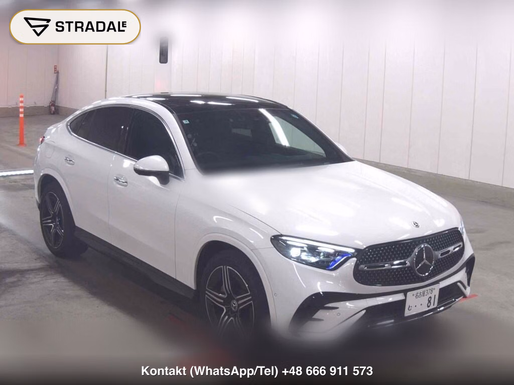 MERCEDES BENZ GLC-CLASS 4WD GLC220D 4MATIC COUPE ISG MODEL DRIVERS P 2025, aukcja z Japonii, zdjęcie 1