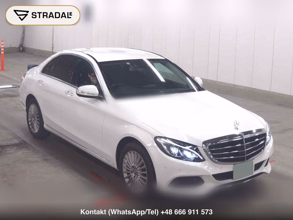 MERCEDES BENZ C-CLASS 4D C200 EXCLUSIVE LINE LIMITED 2015, aukcja z Japonii, zdjęcie 1