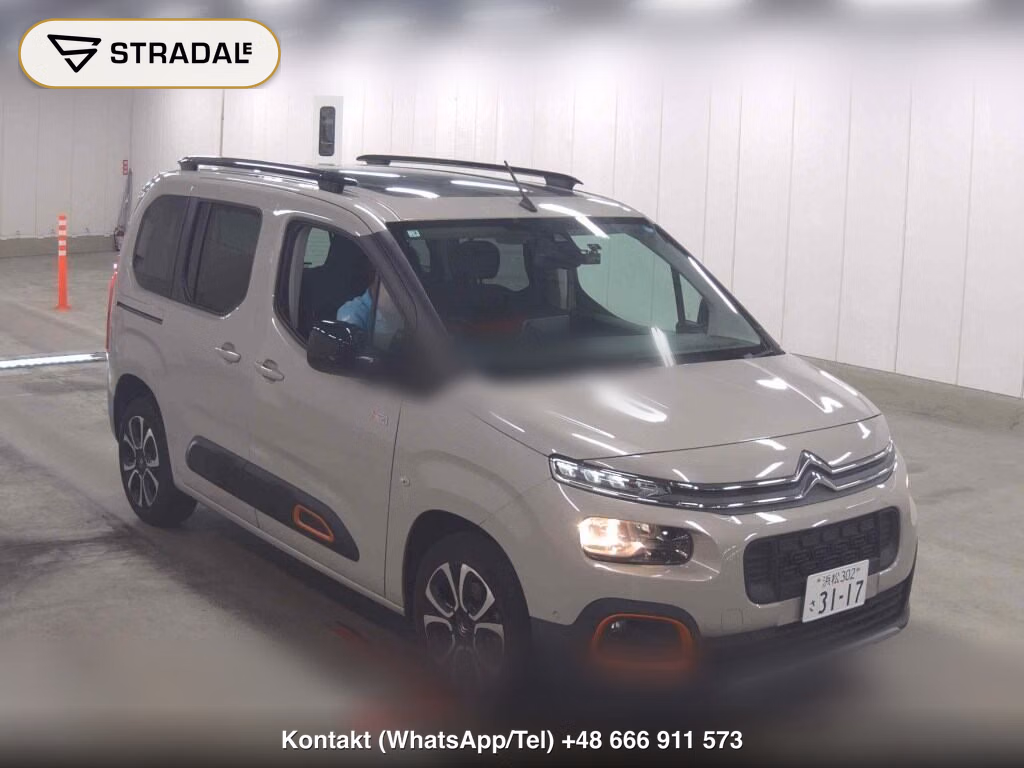 CITROEN BERLINGO SHINE XTR PACK 2023, aukcja z Japonii, zdjęcie 1