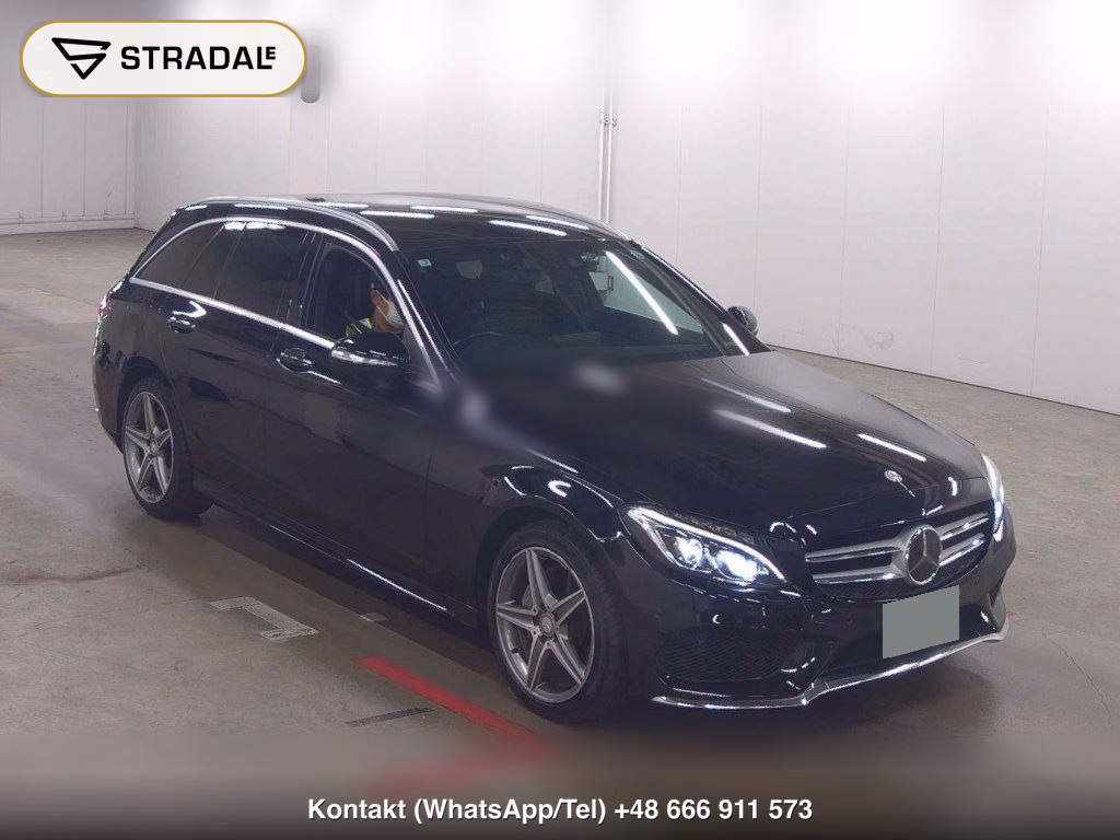 MERCEDES BENZ C-CLASS STATIONWAGON C200 STATIONWAGON SPORTS LEATHER VERSION 2015, aukcja z Japonii, zdjęcie 1