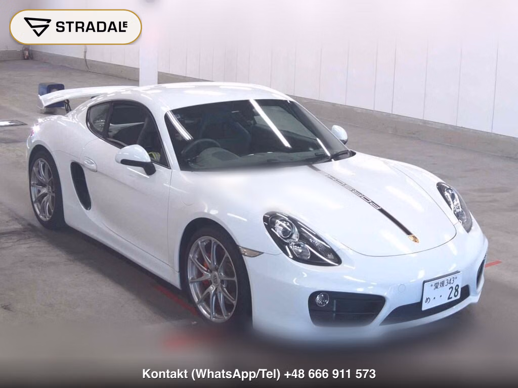 PORSCHE CAYMAN S 2015, aukcja z Japonii, zdjęcie 1