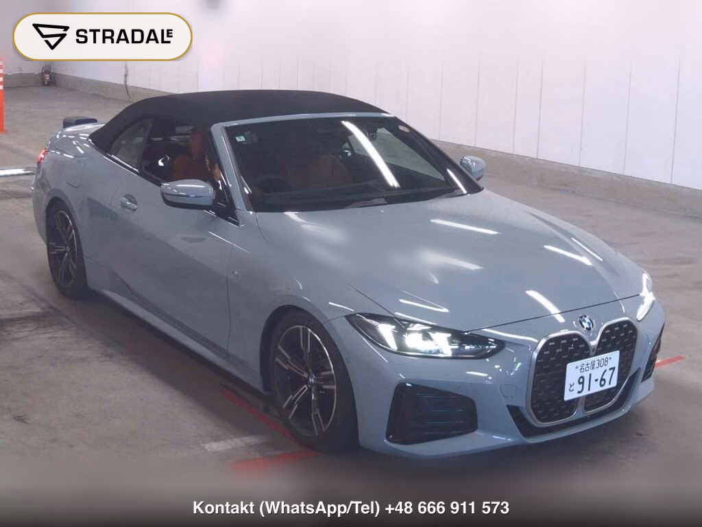 BMW 4 SERIES OP 420I CABRIOLET M-SPORT 2024, aukcja z Japonii, zdjęcie 1