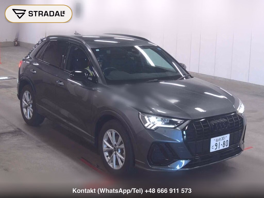 AUDI Q3 35TFSI S LINE 2024, aukcja z Japonii, zdjęcie 1