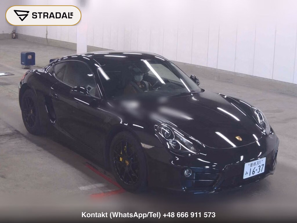 PORSCHE CAYMAN BASE GRADE 2015, aukcja z Japonii, zdjęcie 1