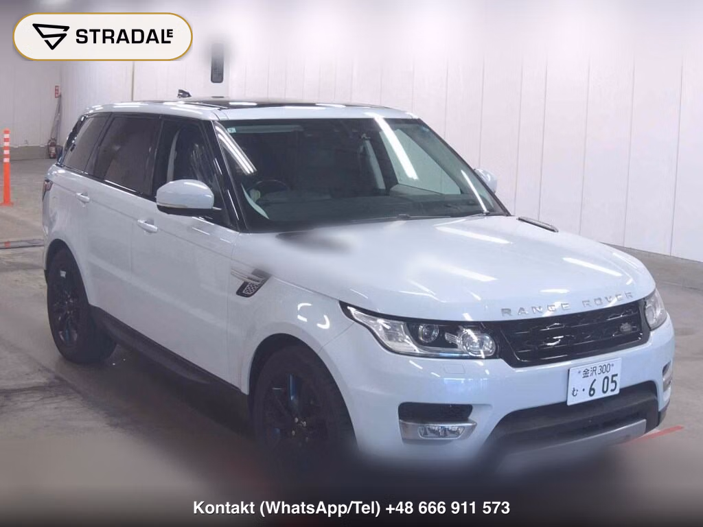 LAND ROVER RANGE ROVER SPORT 4WD HSE 2018, aukcja z Japonii, zdjęcie 1