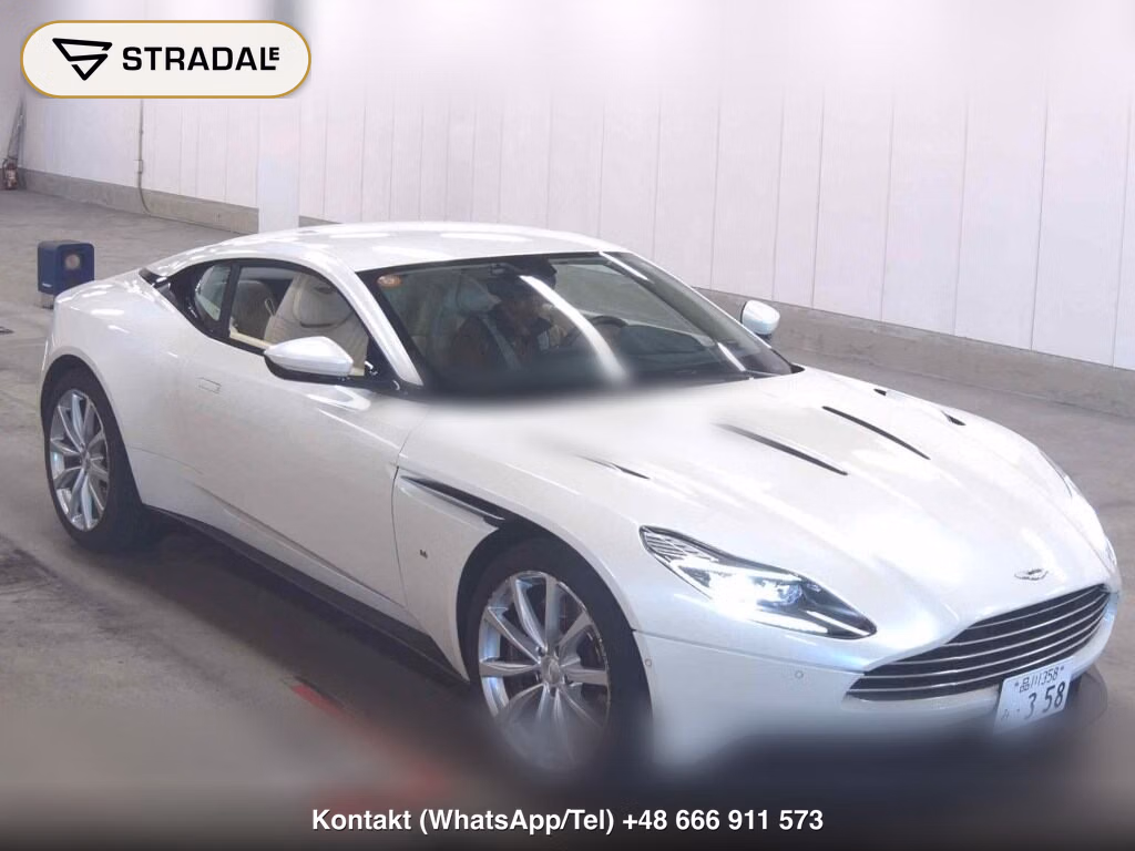 ASTON MARTIN DB11 V12 2017, aukcja z Japonii, zdjęcie 1