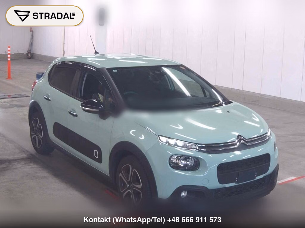 CITROEN C3 FEEL 2019, aukcja z Japonii, zdjęcie 1