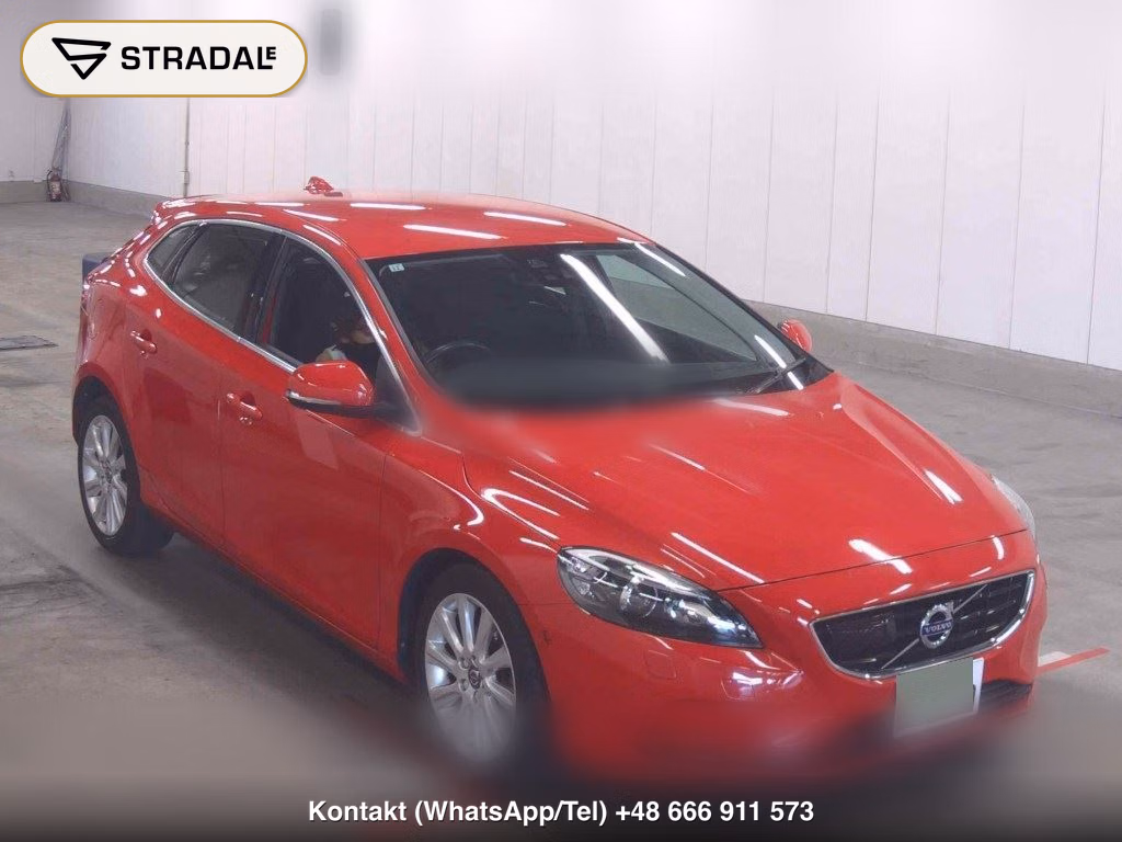 VOLVO V40 T3 SE 2015, aukcja z Japonii, zdjęcie 1