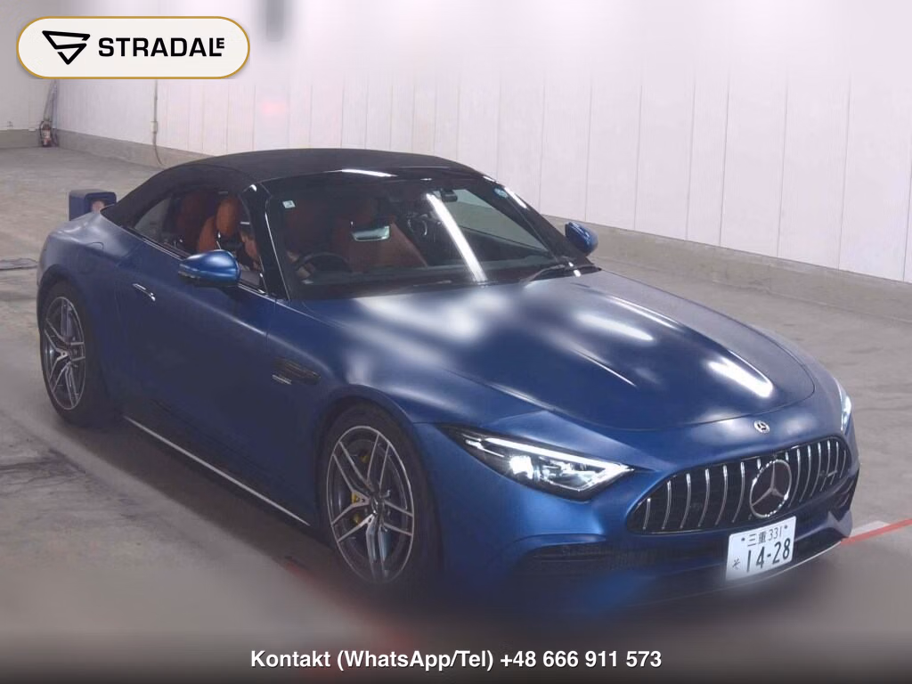 MERCEDES AMG SL SL43 BSG MODEL 2023, aukcja z Japonii, zdjęcie 1