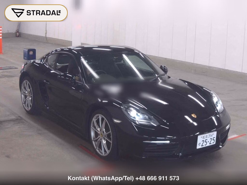 PORSCHE 718 CAYMAN 718 CAYMAN 2017, aukcja z Japonii, zdjęcie 1