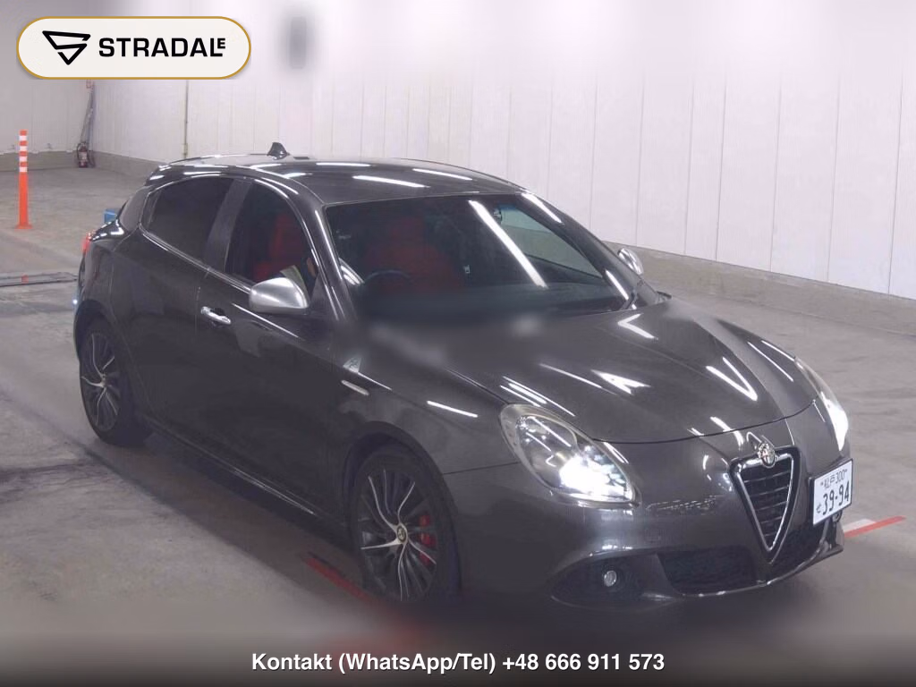 ALFA ROMEO GIULIETTA 5D QUADRIFOGLIO VERDE 2013, aukcja z Japonii, zdjęcie 1