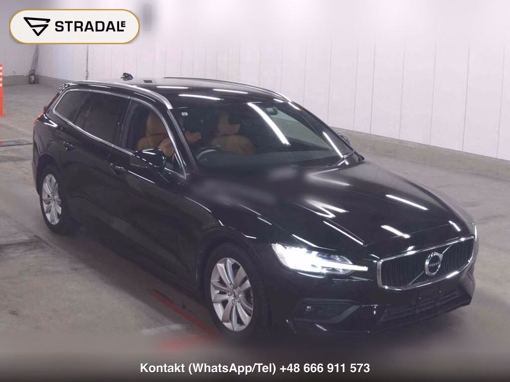 VOLVO V60 T5 MOMENTUM 2019, aukcja z Japonii, zdjęcie 1
