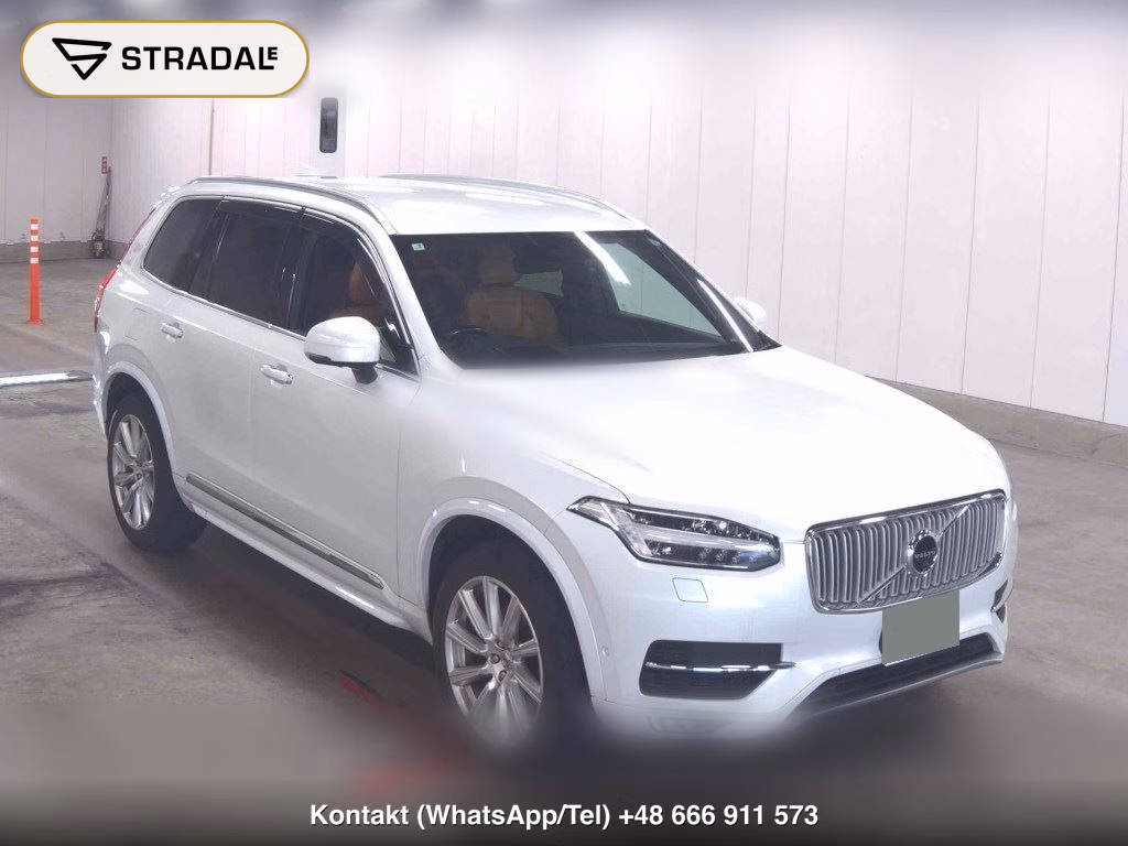 VOLVO XC90 4WD T6 AWD INSCRIPTION 2016, aukcja z Japonii, zdjęcie 1