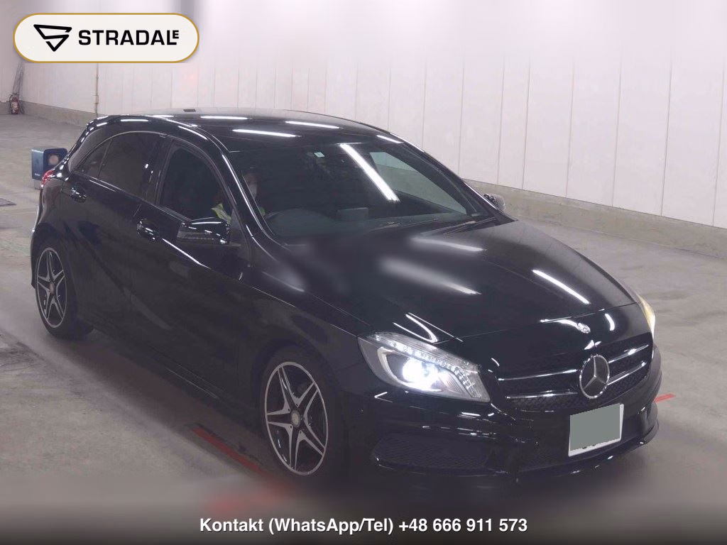 MERCEDES BENZ A-CLASS A180 2014, aukcja z Japonii, zdjęcie 1