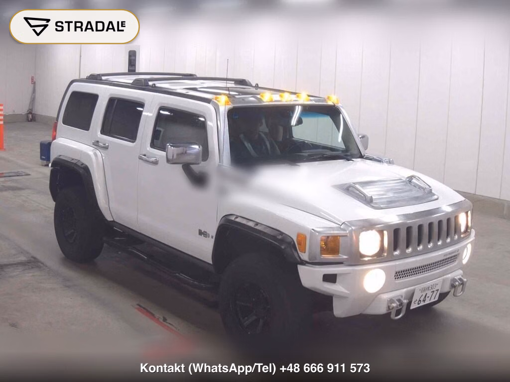 HUMMER H3 4WD 2007, aukcja z Japonii, zdjęcie 1