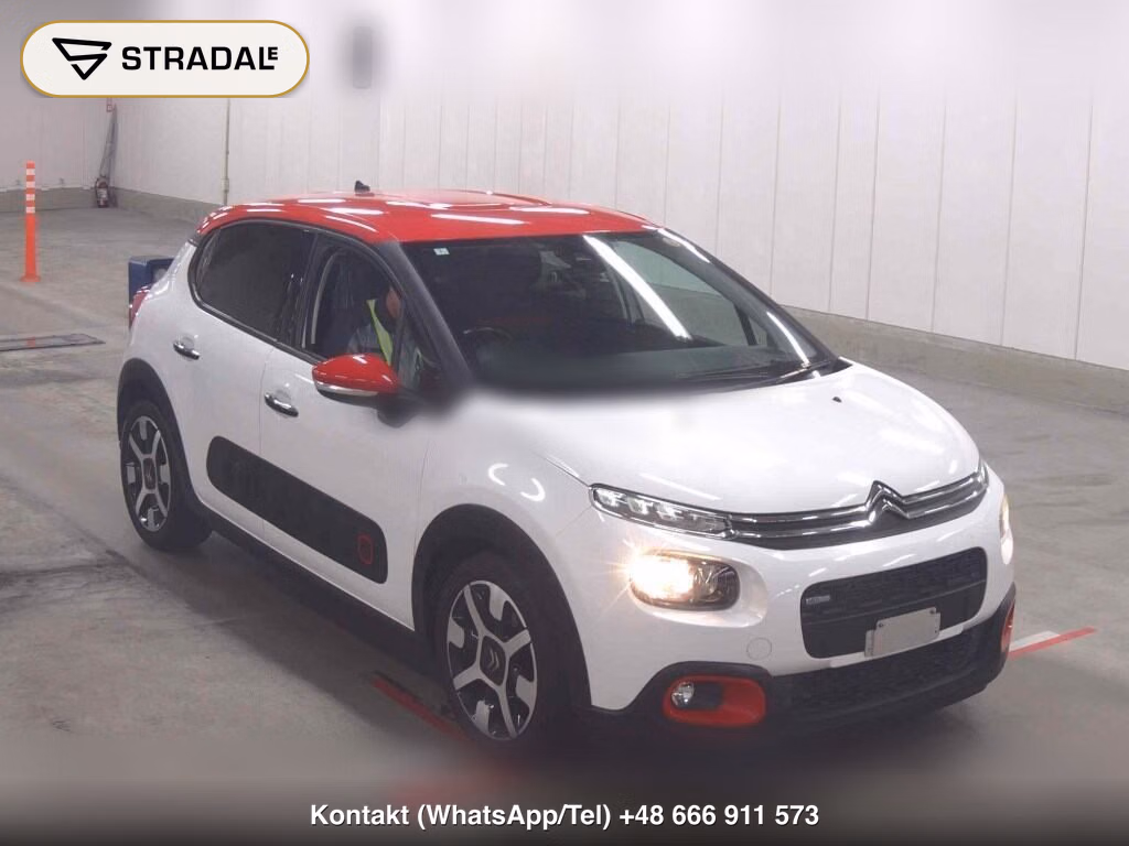 CITROEN C3 SHINE 2018, aukcja z Japonii, zdjęcie 1