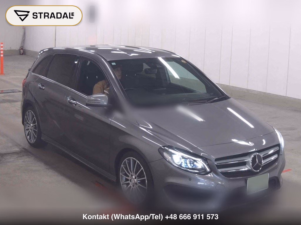 MERCEDES BENZ B-CLASS B180 SPORTS 2015, aukcja z Japonii, zdjęcie 1