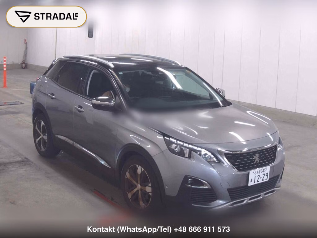 PEUGEOT 3008 CROSSCITY BLUE HDI 2020, aukcja z Japonii, zdjęcie 1