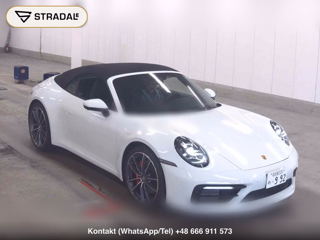 PORSCHE 911 OP 911 CARRERA S CABRIOLET 2021, aukcja z Japonii, zdjęcie 1