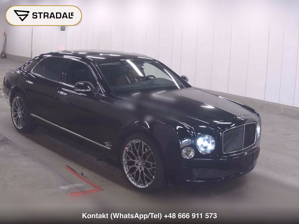 BENTLEY MULSANNE SPEED 2016, aukcja z Japonii, zdjęcie 1