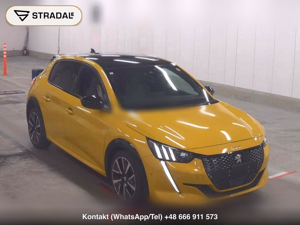 PEUGEOT 208 5D GT LINE 2020, aukcja z Japonii, zdjęcie 1