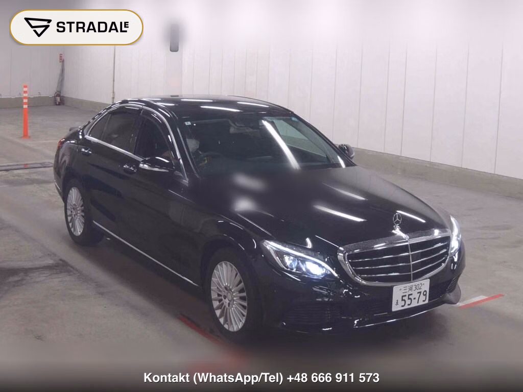 MERCEDES BENZ C-CLASS 4D C200 EXCLUSIVE LINE LIMITED 2016, aukcja z Japonii, zdjęcie 1