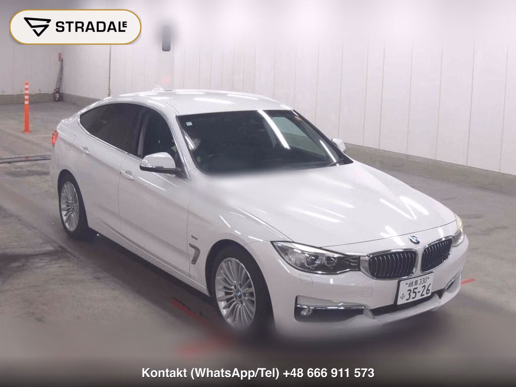 BMW 3 SERIES 5D 320I GRAN TURISMO LUXURY 2016, aukcja z Japonii, zdjęcie 1