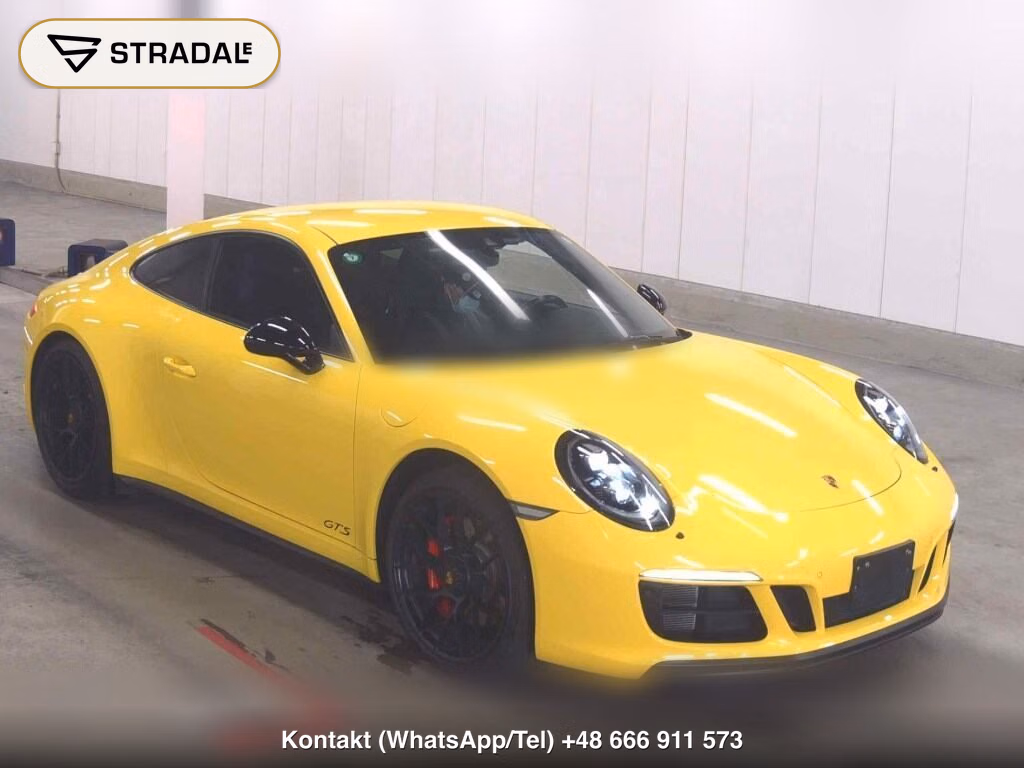 PORSCHE 911 CP 4WD 911 CARRERA 4 GTS 2018, aukcja z Japonii, zdjęcie 1