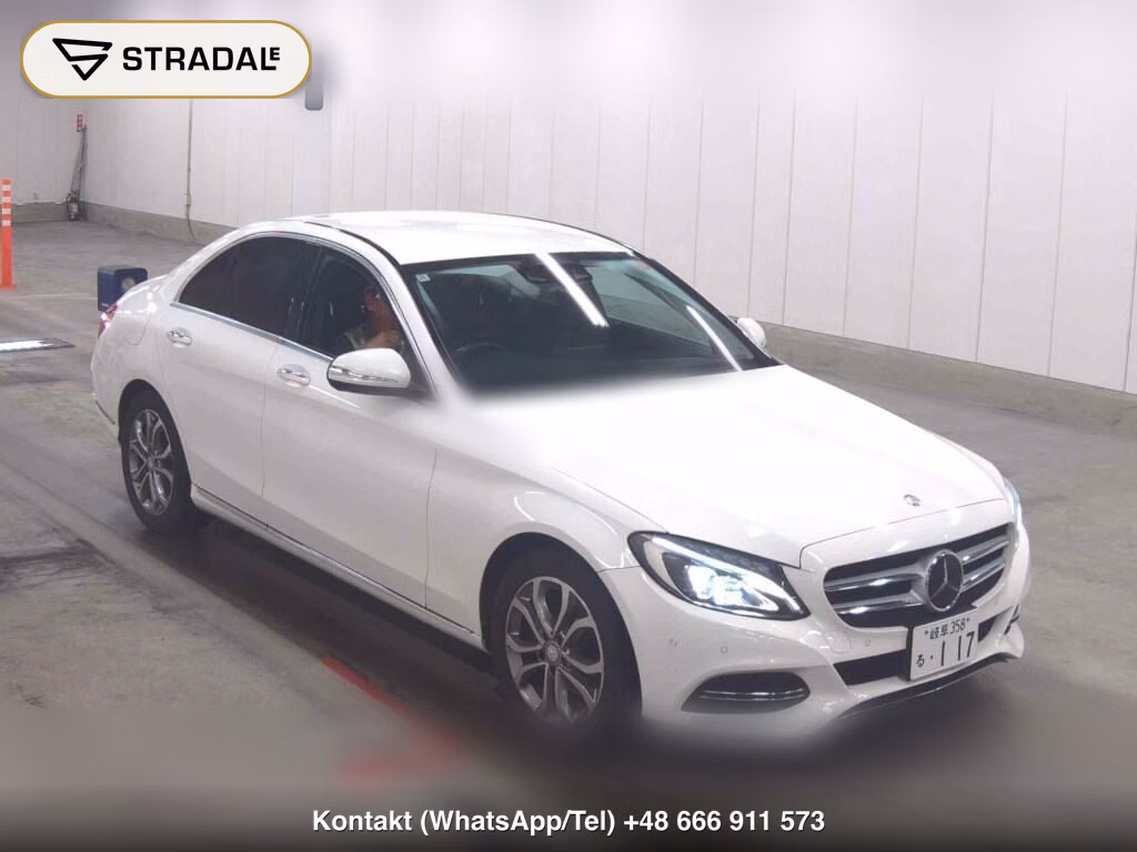 MERCEDES BENZ C-CLASS 4D C180 AVANTGARDE 2014, aukcja z Japonii, zdjęcie 1