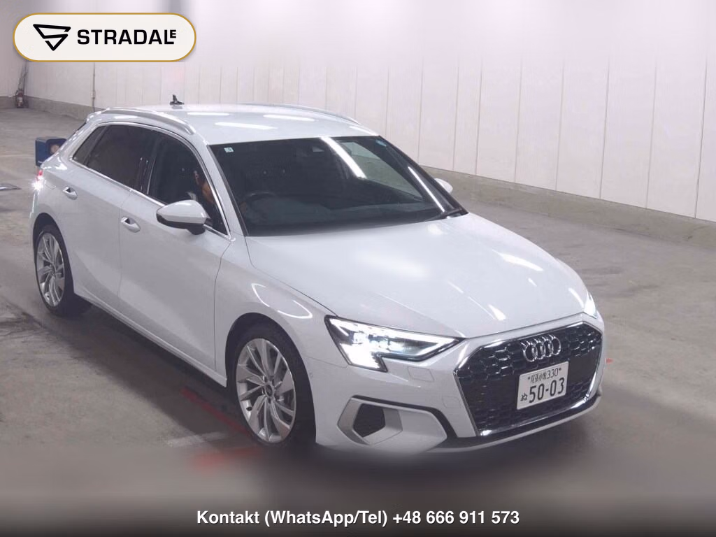 AUDI A3 5D SPORTBACK 1ST EDITION 2021, aukcja z Japonii, zdjęcie 1