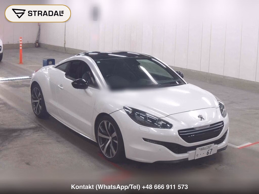 PEUGEOT RCZ GT LINE 2015, aukcja z Japonii, zdjęcie 1