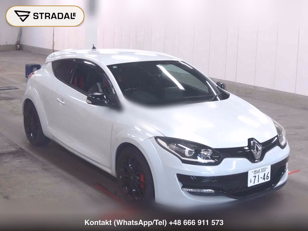 RENAULT MEGANE 3D RENAULT SPORT 2015, aukcja z Japonii, zdjęcie 1