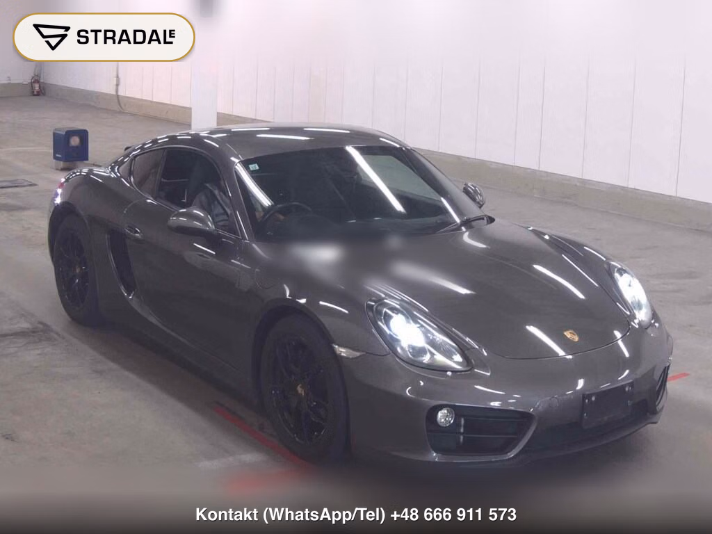 PORSCHE CAYMAN BASE GRADE 2015, aukcja z Japonii, zdjęcie 1