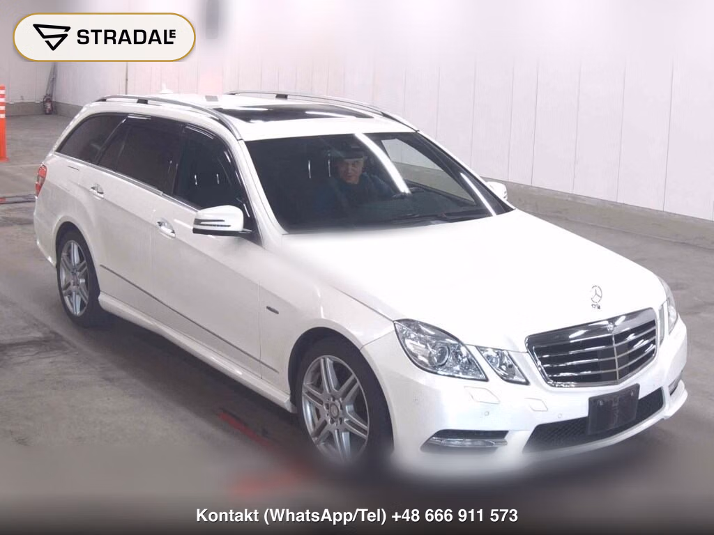 MERCEDES BENZ E-CLASS STATIONWAGON E550 BLUEEFFICIENCY STATIONWAGON AVANTGA 2011, aukcja z Japonii, zdjęcie 1