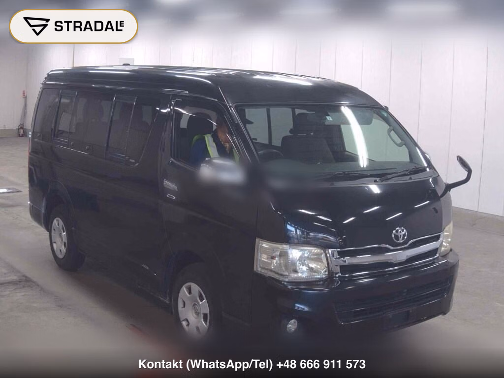 TOYOTA HIACE WAGON 4D 4WD GL 2012, aukcja z Japonii, zdjęcie 1